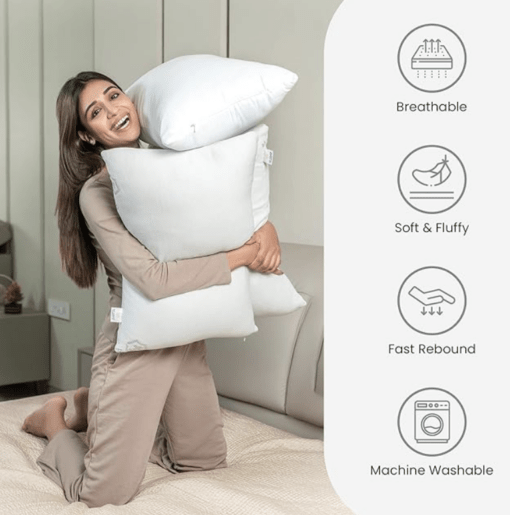 Microfiber Bed Soft Pillow - Image 2